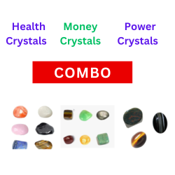 Health, Money and Power Crystals Combo