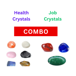 Health and  Job Crystals Combo